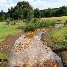 Creek looking south Sept 2010